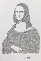 Inkart - Mona Lisa - Ink